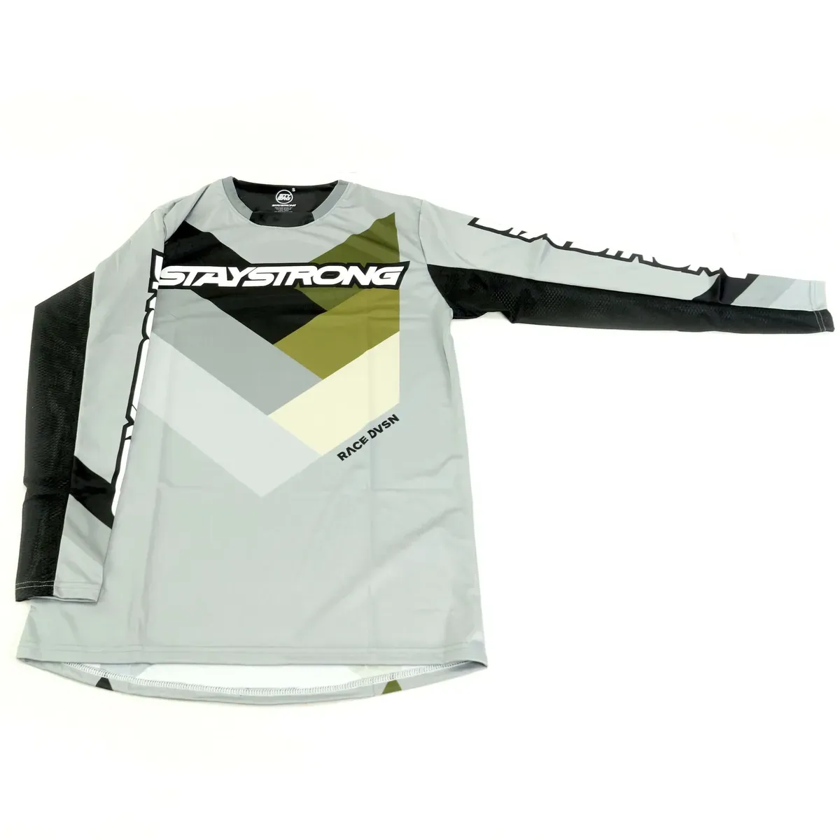 Stay Strong Chevron Race Jersey Grey